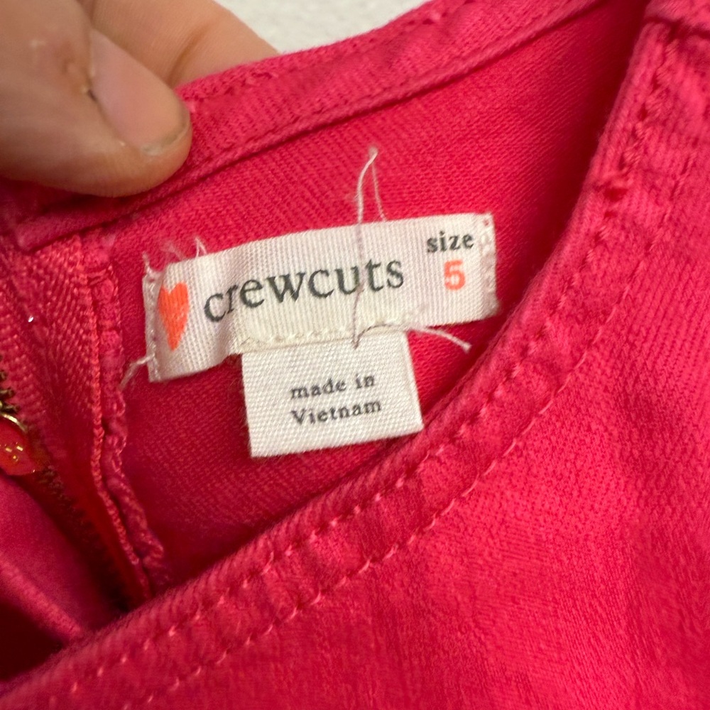 Jcrew Crew cuts adorable jumper with heart pocket - Picture 4 of 4